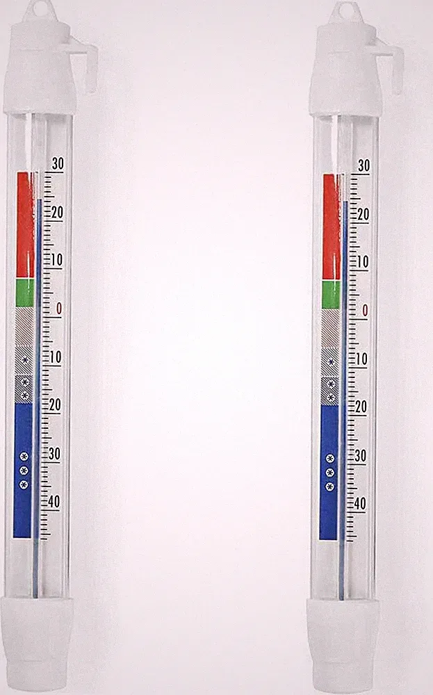 2x Thermometer Tiefkühle Kühlschrank für Bosch Siemens Miele AEG Samsung Bomann