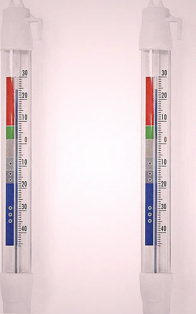 2x Thermometer Tiefkühle Kühlschrank für Bosch Siemens Miele AEG Samsung Bomann