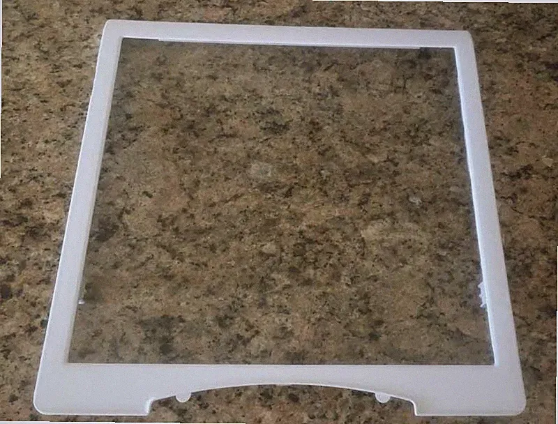 ABLAGEFACH WEISS/Glas Samsung DA9700126C für Kühlschrank RS20...B-Ware
