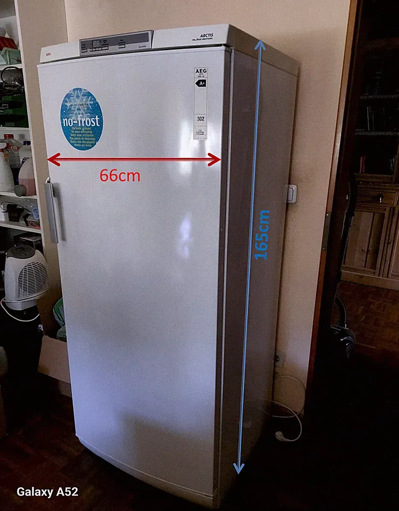 AEG Gefrierschrank, Arctis 75280-GA (no-frost) A+ (200-210l) mit 6 schubladen