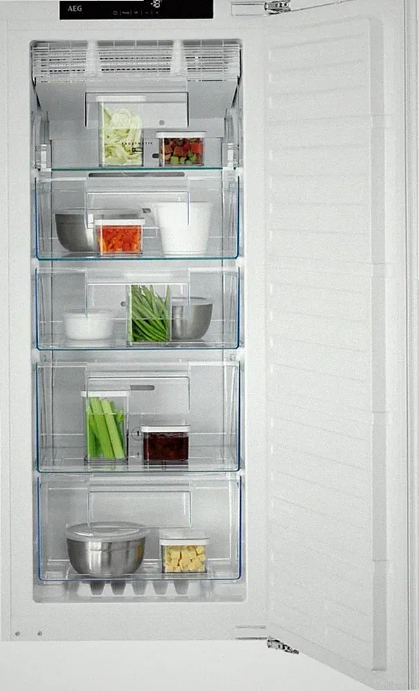 AEG TAB7N12EF Einbau-Gefrierschrank, 122,5 cm, 122 Liter, No-Frost, Festtür, wei