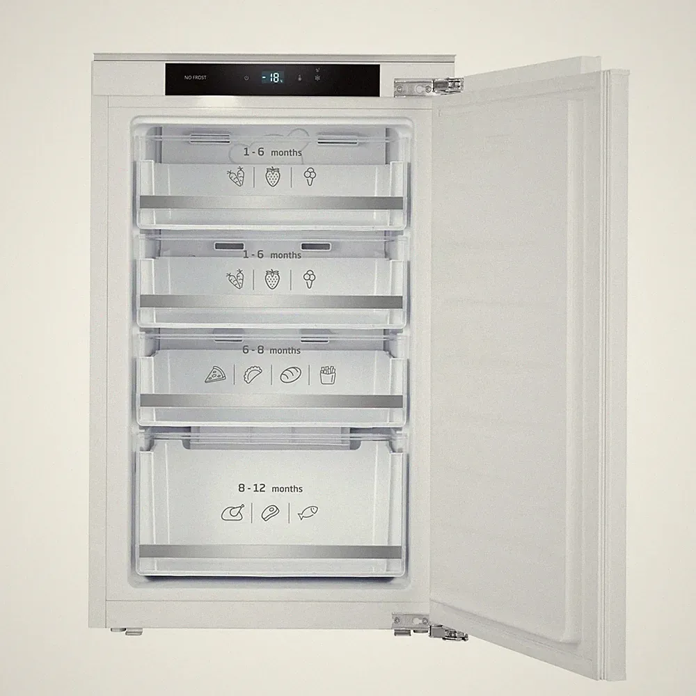 AMICA EGSX 321 250 Einbaugefrierschrank 82 Liter NoFrost Gefrierschrank