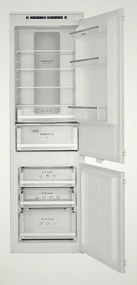 Amica EKGCS 387 950 Einbau Kühl-Gefrierkombination 54cm breit 244 Liter 1803862