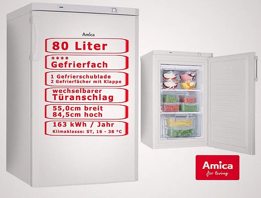 Amica Gefrierschrank No Frost
