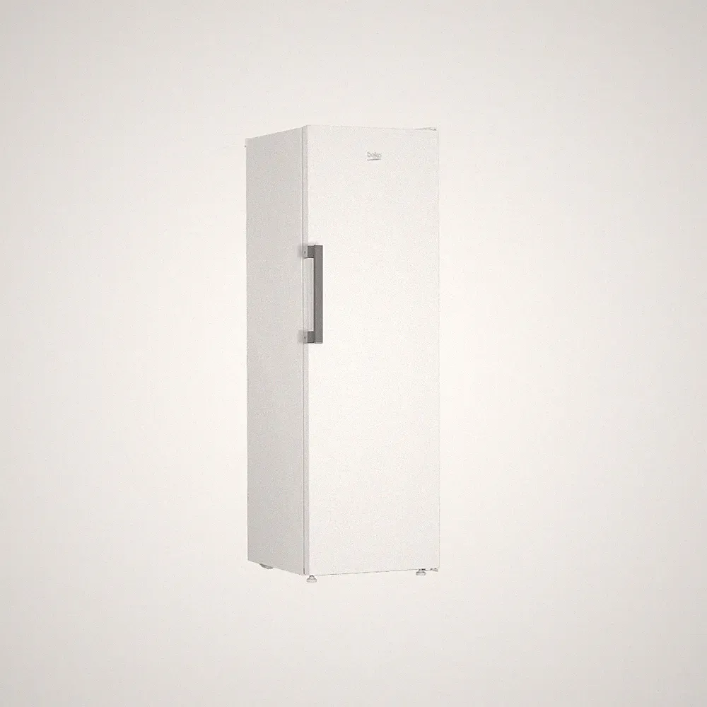 Beko 60 cm breiter, weißer gefrierschrank mit 286 litern fassungsvermögen