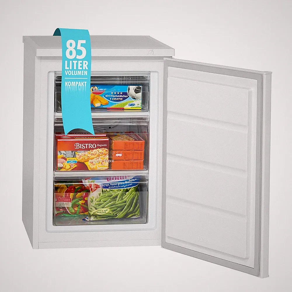Bomann Gefrierschrank GS 2186.1 weiß, 85 Liter, NEU