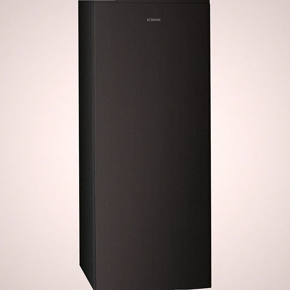 Bomann Gefrierschrank GS 7343 inox schwarz, 161 Liter, LED-Display, NEU