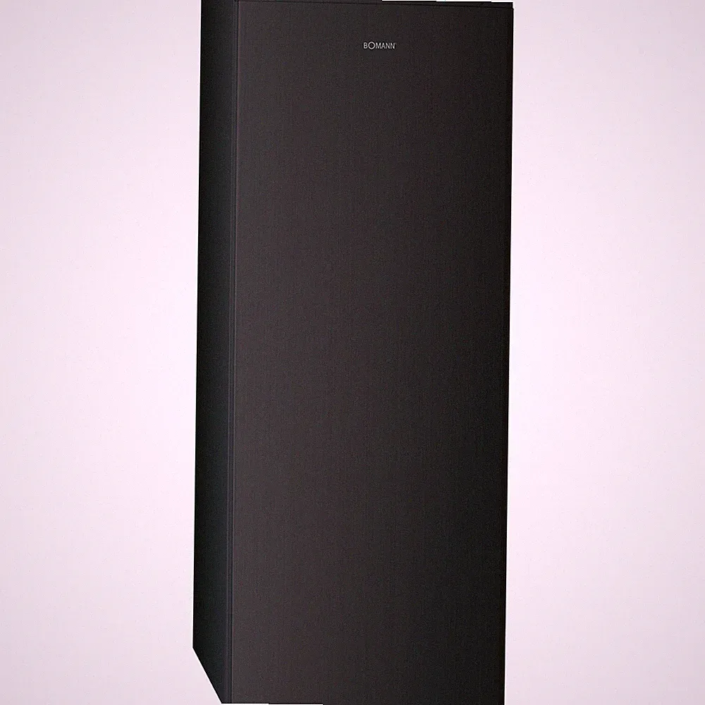 Bomann Gefrierschrank GS 7343 inox schwarz, 161 Liter, LED-Display, NEU