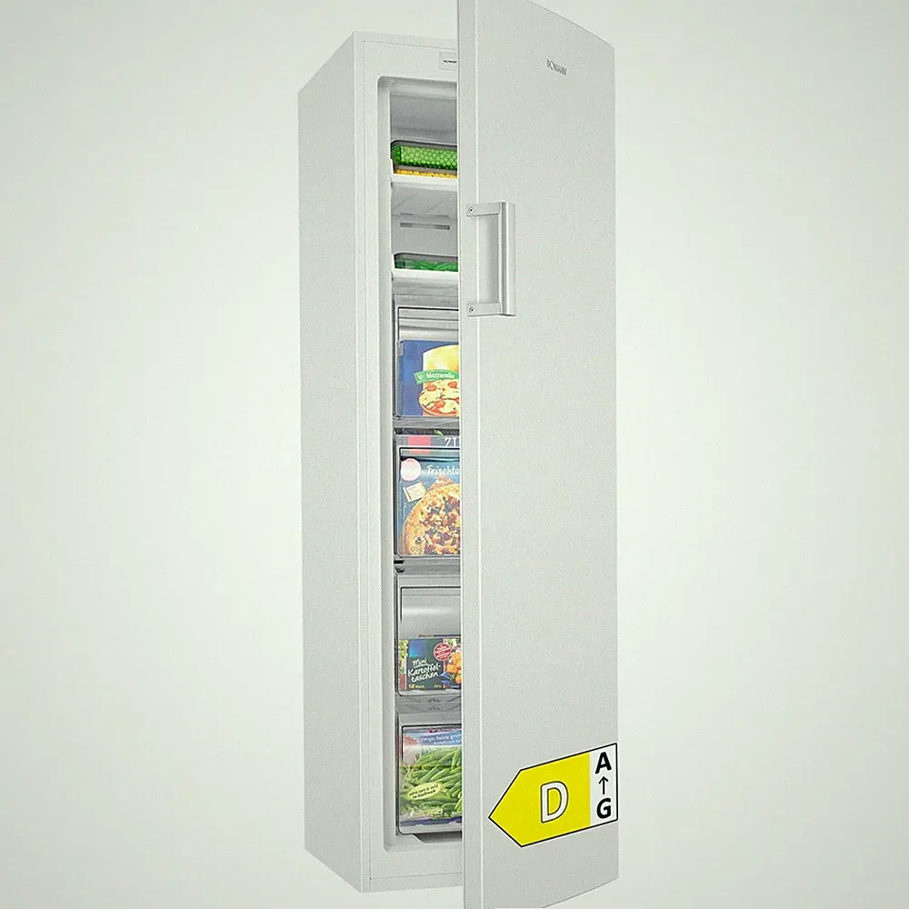 Bomann Gefrierschrank GS 7366 weiß, 204 Liter, Total NoFrost, LED, NEU