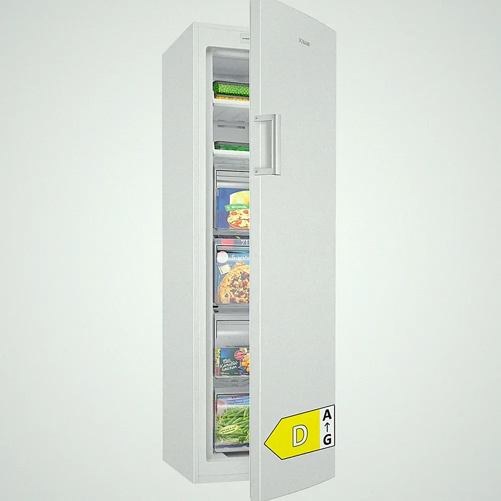 Bomann Gefrierschrank GS 7366 weiß, 204 Liter, Total NoFrost, LED, NEU
