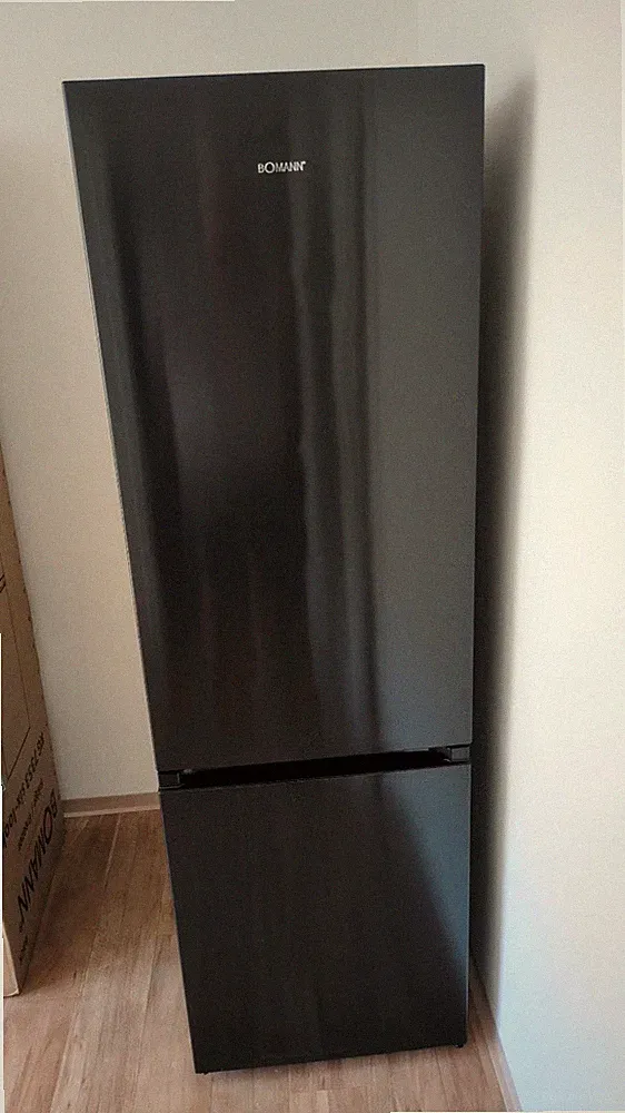 Bomann Kühlschrank KG 7353 schwarz, Klasse C, 180cm, 36dB, 268L