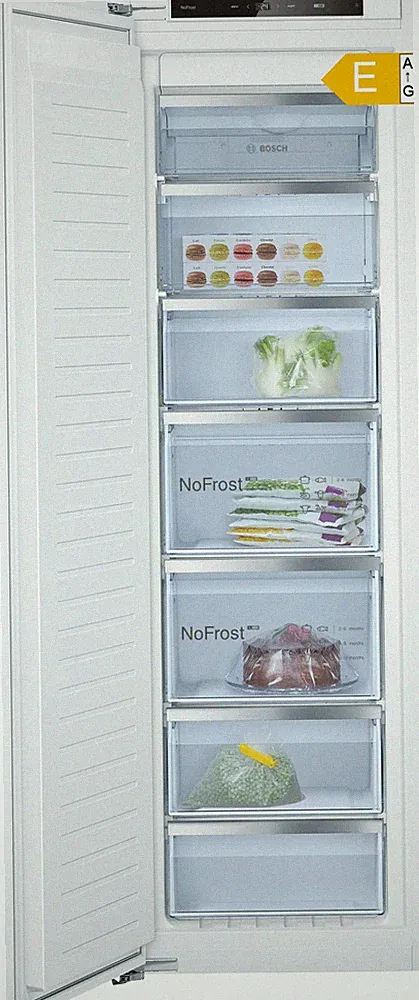 Bosch Einbau Gefrierschrank GIN81ACE0 NoFrost 212l 178cm Serie 6 weiß