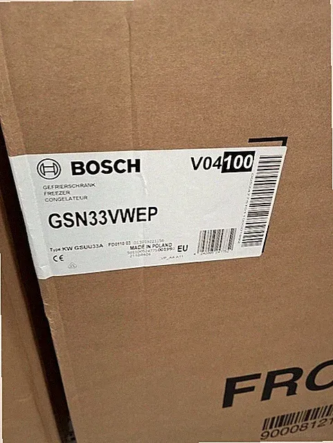 Bosch Gefrierschrank, GSN33VWEP, Neu und Originalverpackt