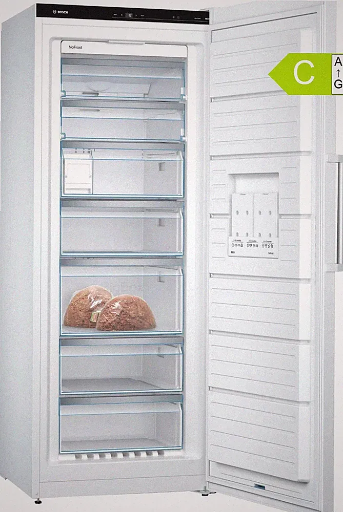 Bosch Gefrierschrank NoFrost 328L weiß XXL 176x70cm leise VarioZone