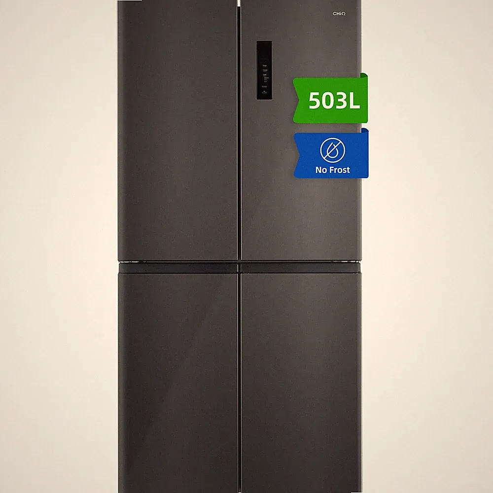 CHIQ Kühlschrank 503L Querklappe Schnellgefrier LED leise 37dB 2025🌟NoFrost