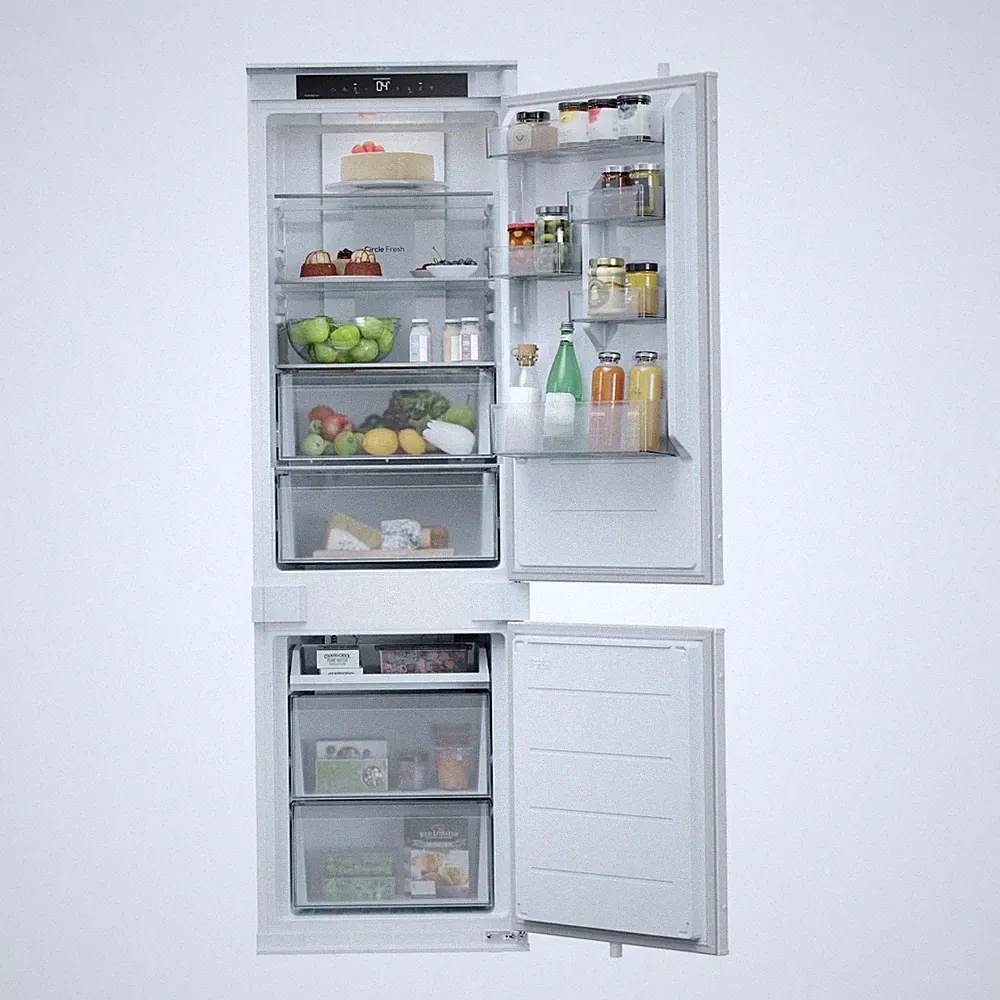 CNBQT3518E - Einbau-Kombikühlschrank, 251 Liter, No Frost, E-Klasse