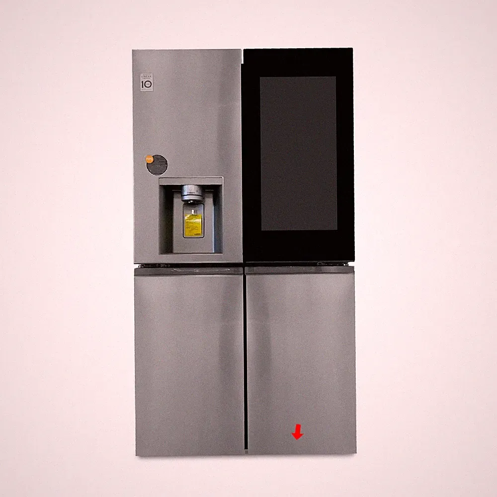 Einzelstück - B-Ware - LG GMG960MBEE Side-by-Side Kühlschrank
