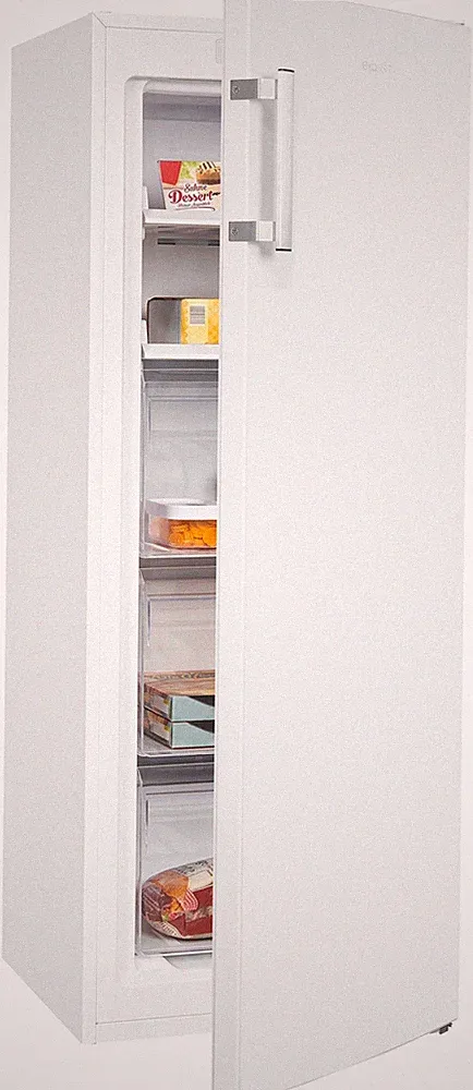 Exquisit Gefrierschrank GS5231-NF-H-040D weiss | 161 l Nutzinhalt | NoFrost