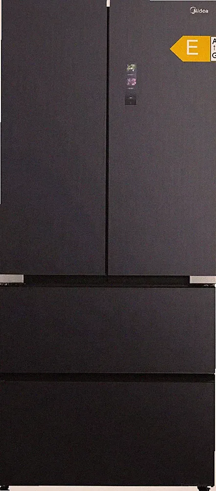 French Door Kühl-Gefrierkombination 515L Schwarz Glas NoFrost WLAN