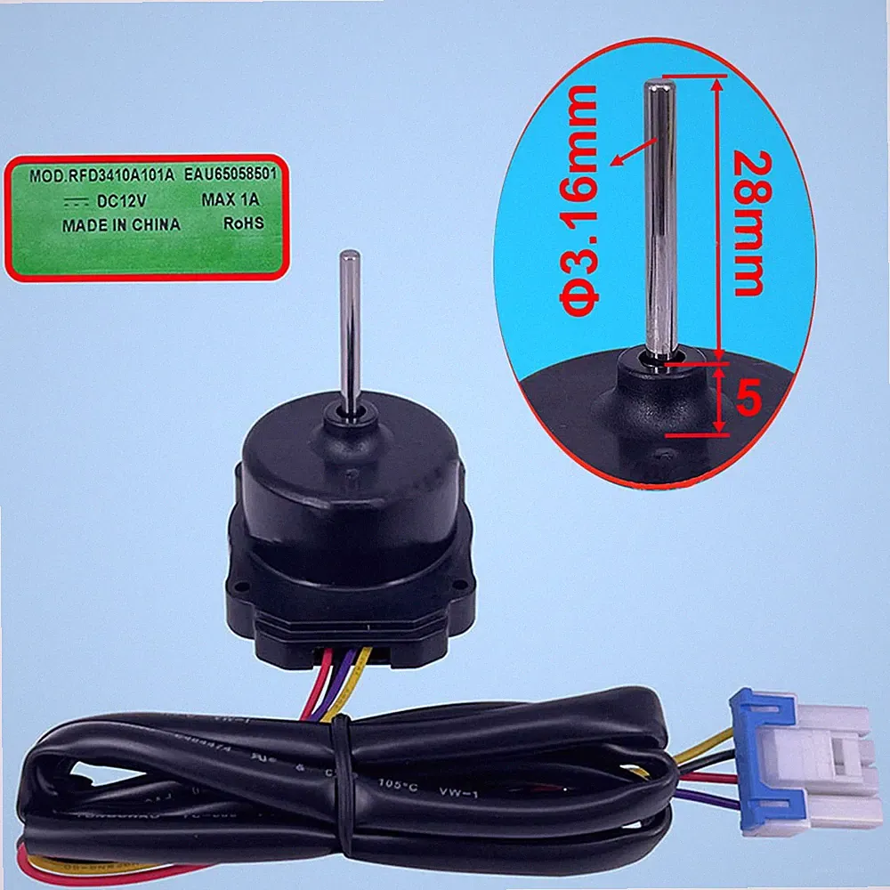 Für LG Kühlschrank Gefrierschrank DC12V Ventilatormotor Lüfter Motor EAU65058501
