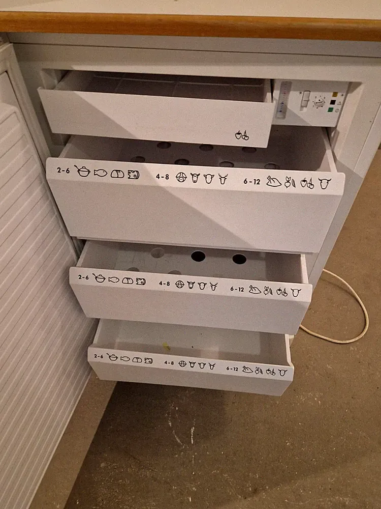 Gefrierschrank AEG ÖKO ARCTIS 1152 GS mit 3 Fächer -Gebraucht