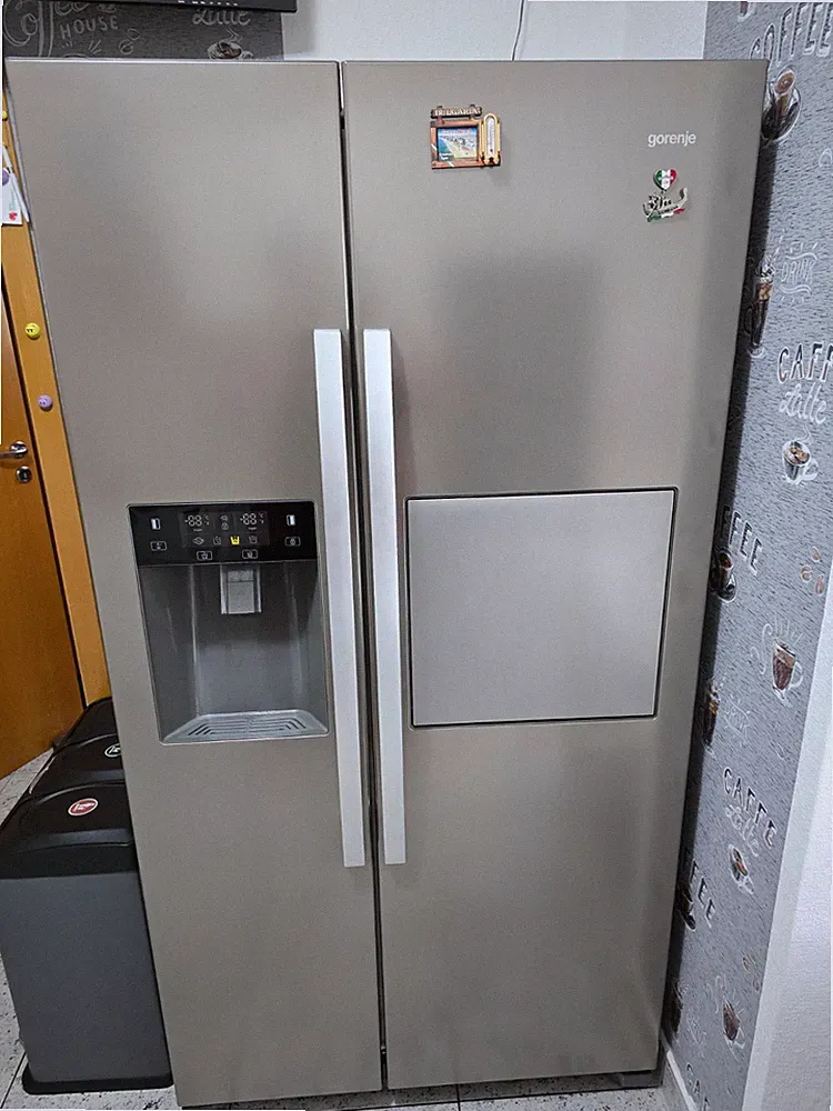 Gorenje Amerikan Side-by-Side-Kühlschrank - Edelstahl