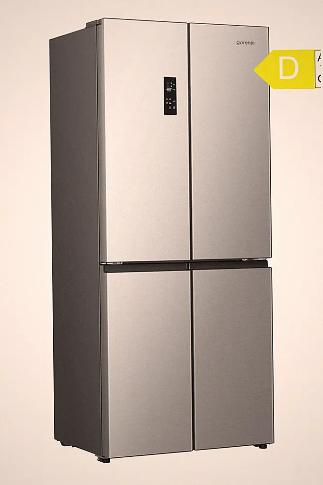 Gorenje Kühl-Gefrierkombi NRM819D61X NoFrost 460L Edelstahl 190x79,4x65cm D