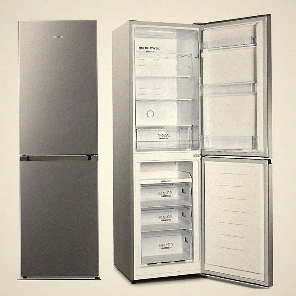 Gorenje Kühl Gefrierkombination NoFrost Plus freistehend Kühlschrank 256 L LED