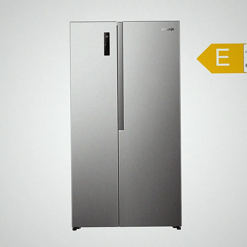 Gorenje Side-by-Side Kühlschrank NRS917E41X 544L Edelstahl NoFrost E 178cm