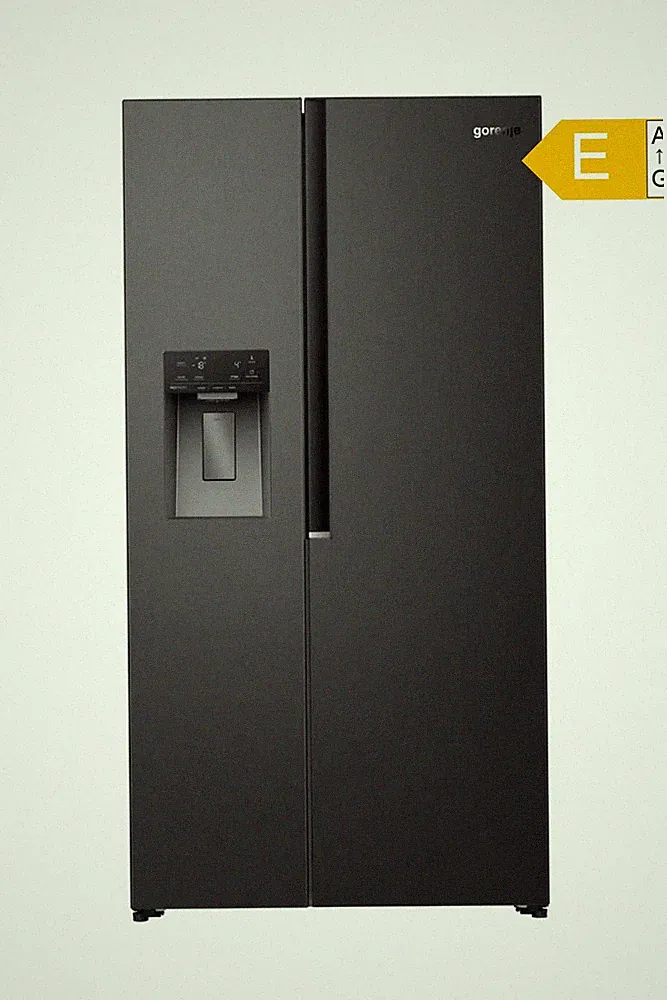 Gorenje Side-by-Side Kühlschrank NRS917E61BX Schwarz 528L NoFrost