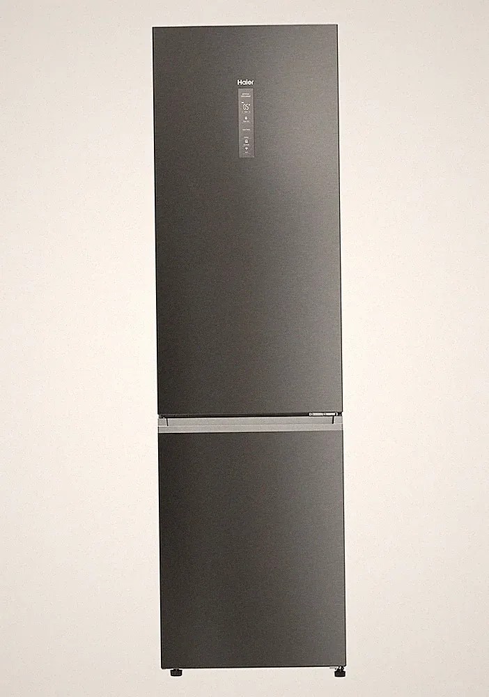 Haier HDPW3620DNPD Kombi-Kühlschrank 406L No Frost WiFi Inox, 205 m, D