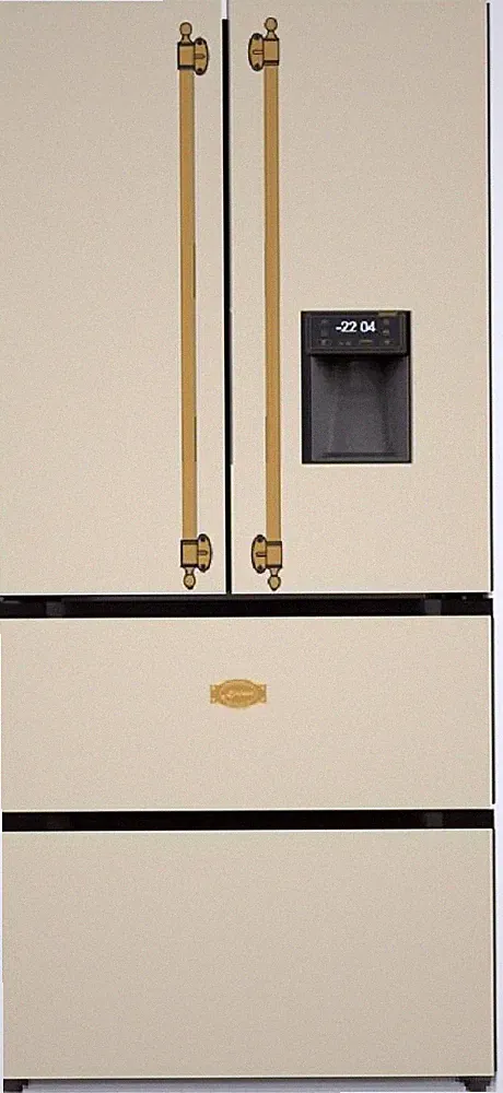 Kaiser Empire KS 80425 Elf Kühl-Gefrier Kombi Side-by-Side Kühlschrank No Frost