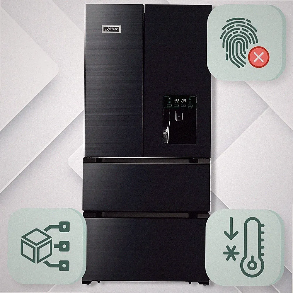 Kaiser KS 80420 RS Kühl-Gefrier Kombi Side-by-Side Kühlschrank No Frost 506 l
