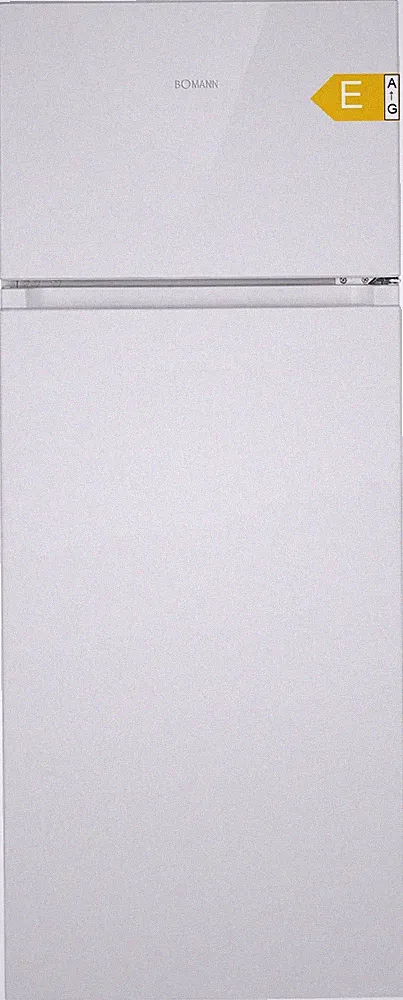 Kühl-Gefrierkombination 206L NoFrost LED 143cm weiß Türanschlag wechselbar