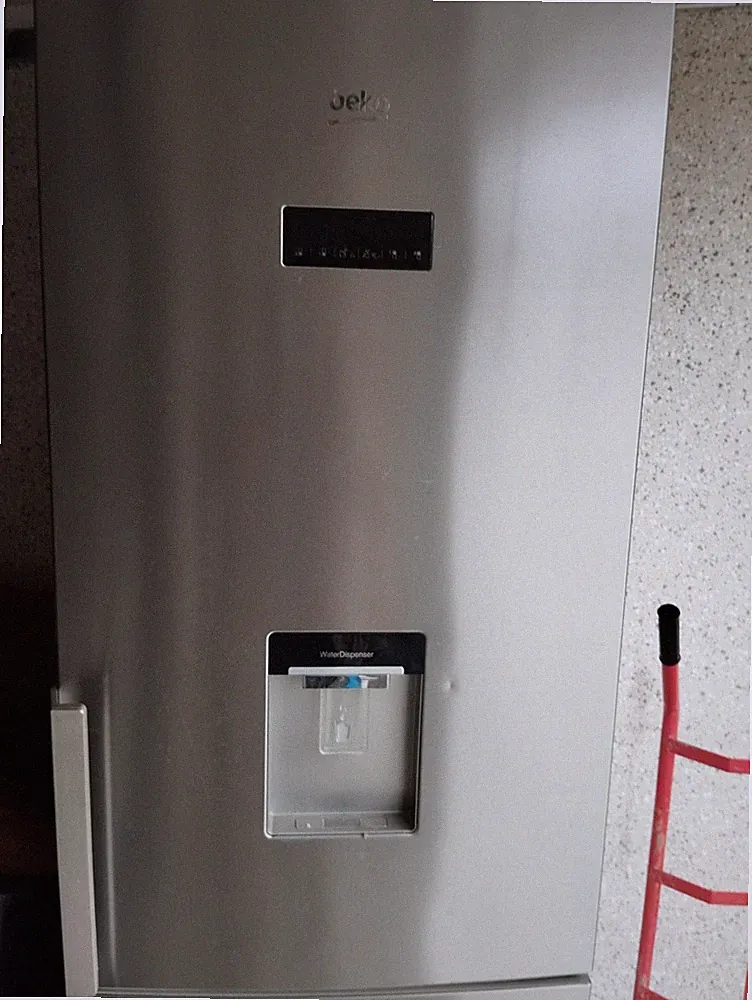 Kühl - Gefrierschrank, Beko, Silber, ca 1,90 m,No Frost