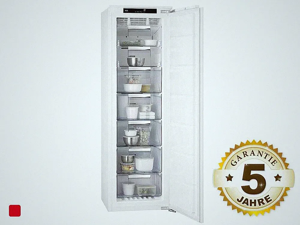 Kühlschrank AEG ABE818E6NC Einbaugefrierschrank 178cm Festtür
