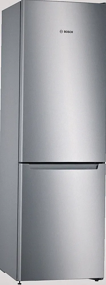 Kühlschrank Bosch mit Gefrierfach Freistehend 176cm Edelstahl No-Frost Neu