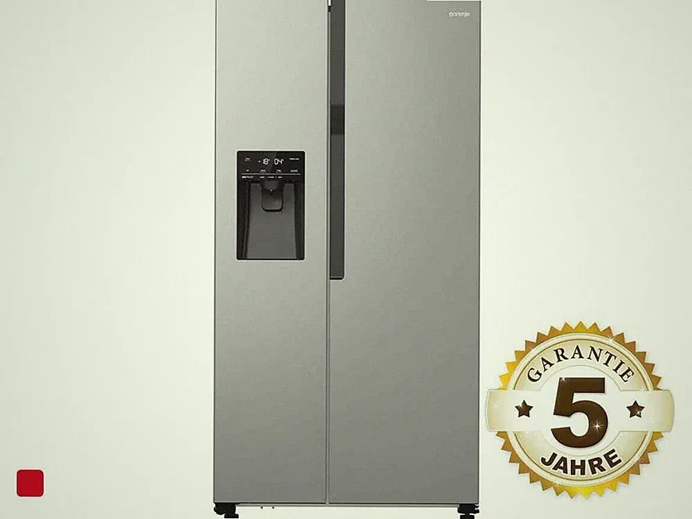 Kühlschrank Gorenje NRR9ESXL Side by Side Wasserspender Eisbereiter NoFrost