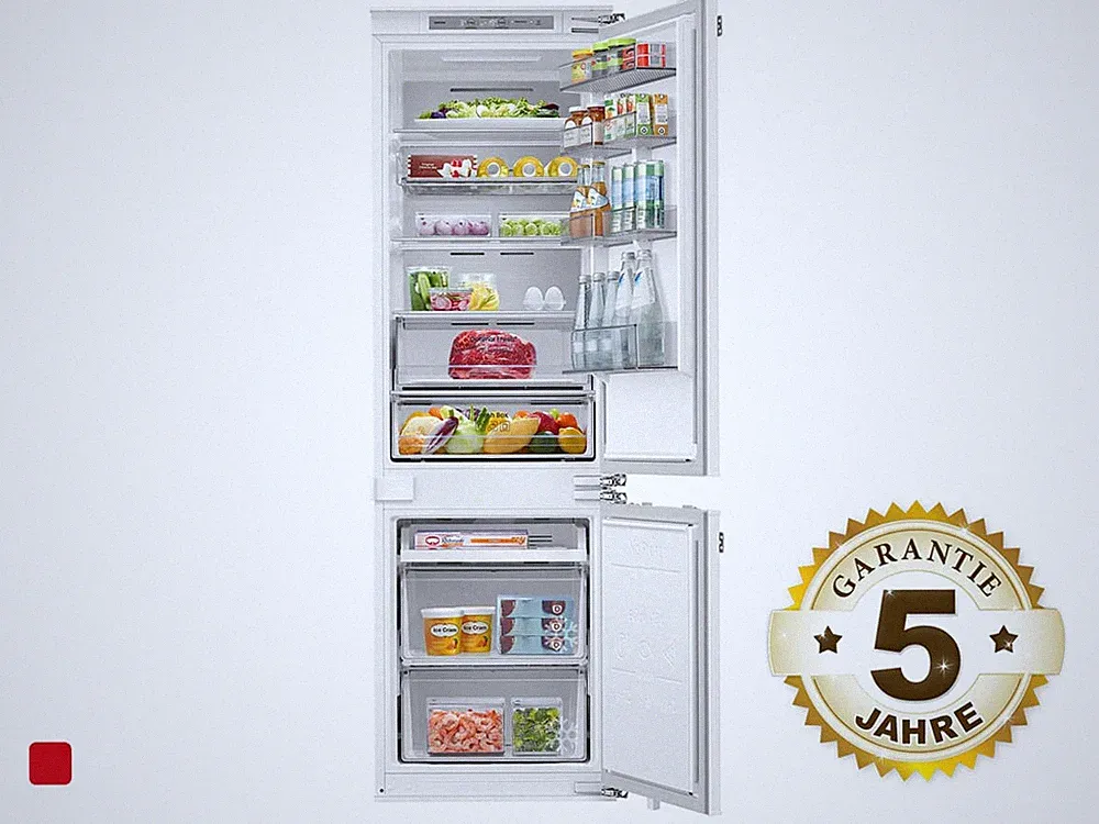 Kühlschrank Samsung BRB80F26ACF0EF Einbau-Kühl-Gefrierkombination 178cm NoFrost
