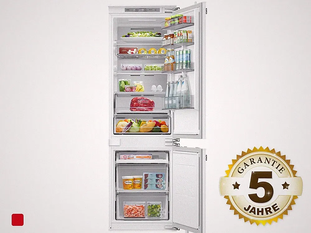 Kühlschrank Samsung BRB80F26ACF0EF Einbau-Kühl-Gefrierkombination 178cm NoFrost