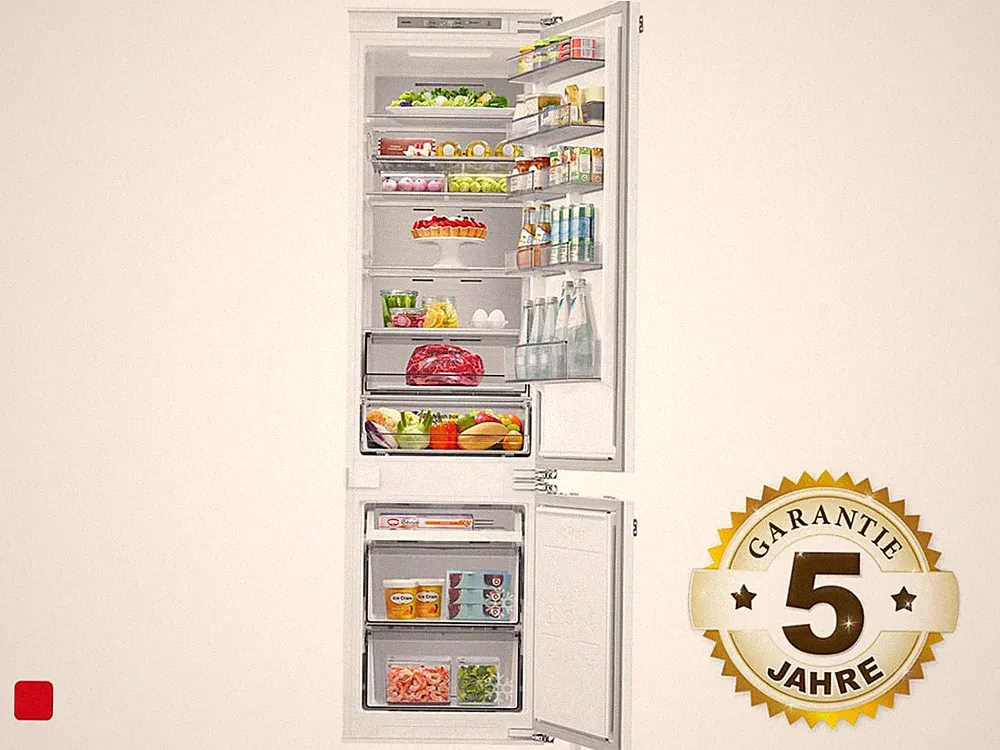 Kühlschrank Samsung BRB80F3GAEF0EF Einbau-Kühl-Gefrierkombination 194cm NoFrost