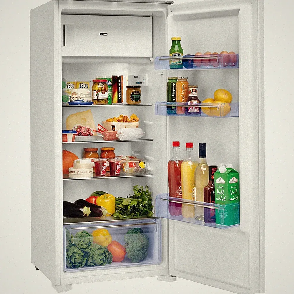 Oranier Einbau-Kühlschrank 123 cm EKS223 Gefrierfach halbhoch 181 L Schlepptür