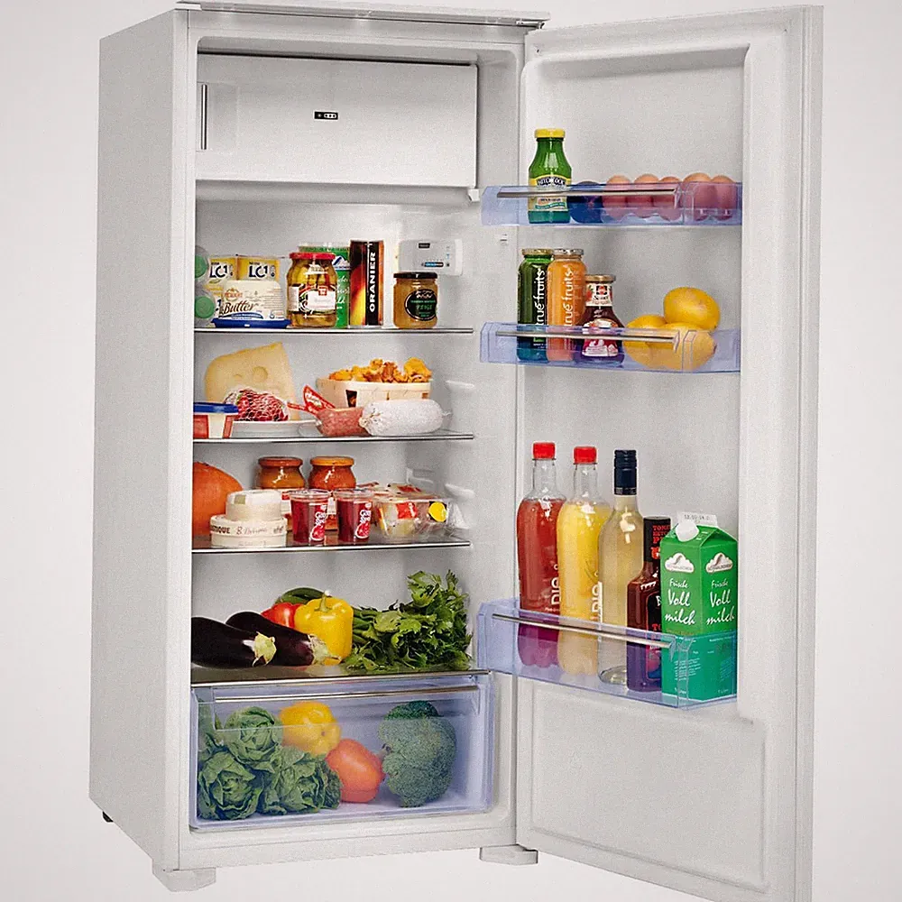 Oranier Einbau-Kühlschrank 123 cm EKS223 Gefrierfach halbhoch 181 L Schlepptür