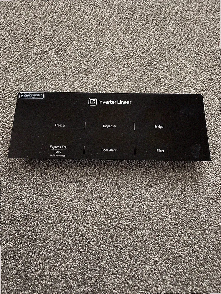 Original LG Amerikanische Kühl-Gefrierkombination Touchscreen Spender Display