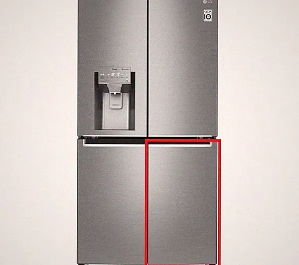 Original LG Gefrierschrank rechte Tür GML945PZ8F