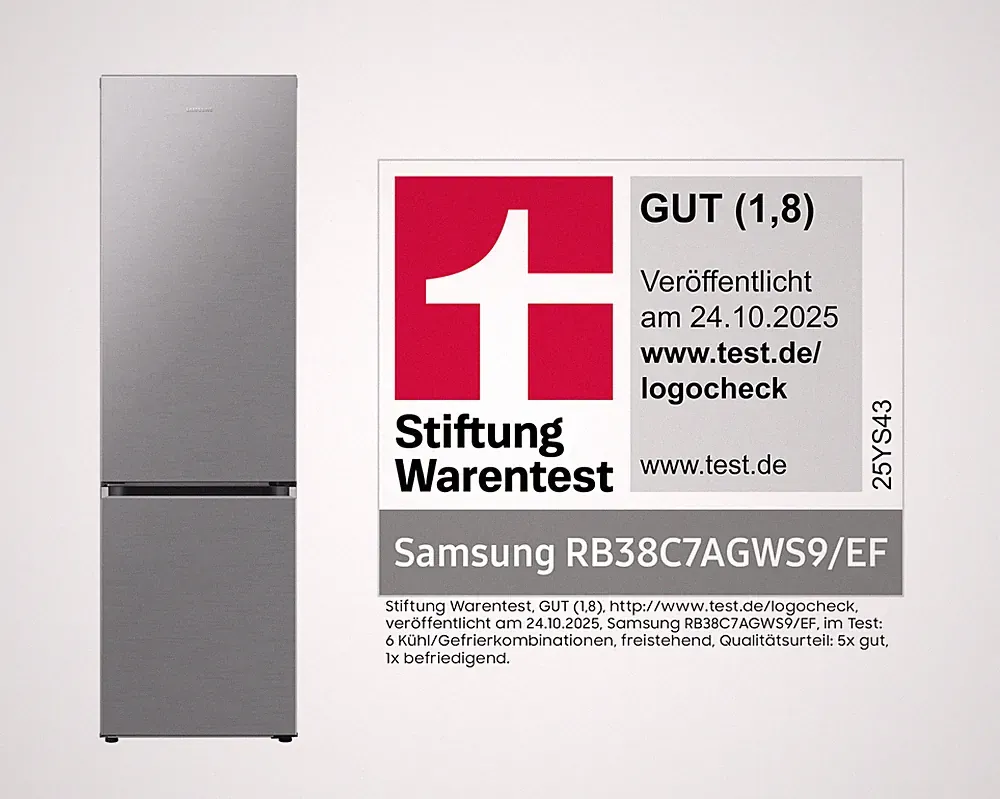 Samsung Bespoke Kühlschrank mit Gefrierfach, 203 cm, Twin Cooling