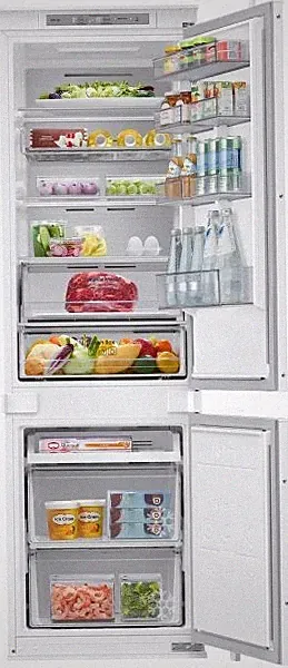 SAMSUNG BRB80F26ACS0EF Inbouw Kühlschrank-Kombination No Frost 177,5 cm