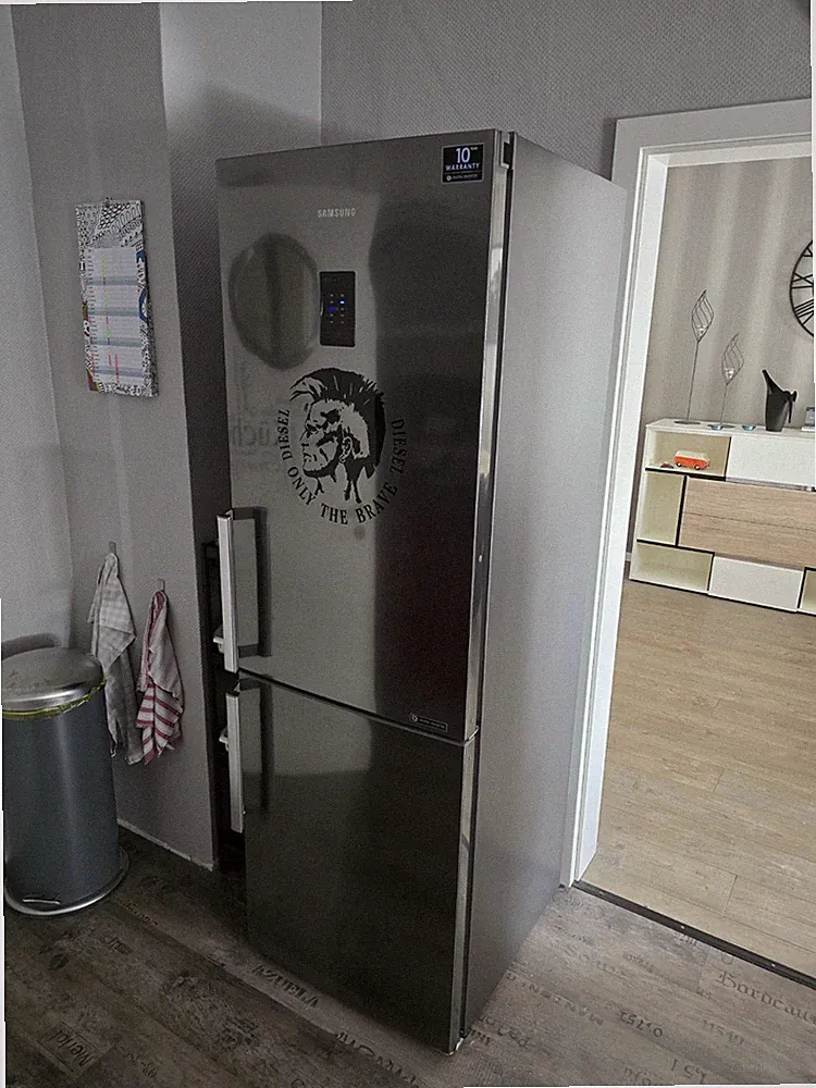 Samsung Kühl-/ Gefrierkombination Kühlschrank Edelstahl NoFrost.