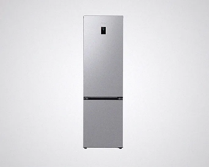 Samsung No Frost Kühl-Gefrierkombination 390 l C-Klasse Edelstahl RB38C672CSA