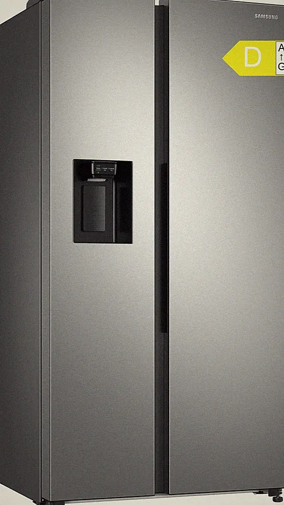 Samsung Side-by-Side Kühlschrank 635l Edelstahl WiFi NoFrost Wasser Eis